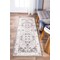 World Rug Gallery Traditional Medallion Runner Rug 2' x 7' Gray MON830GRAY2X7 - alternate 5